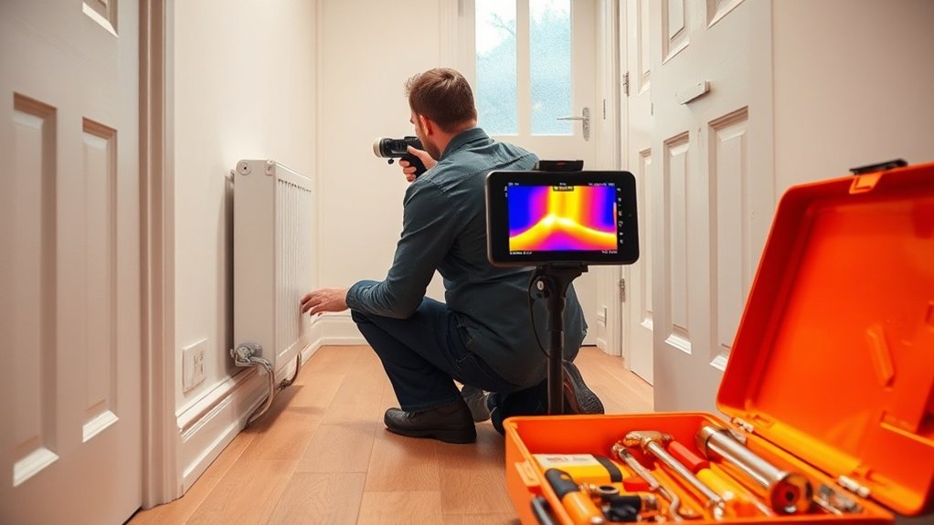 Central Heating Leak Detection Upper Clapton E5 in Hanwell