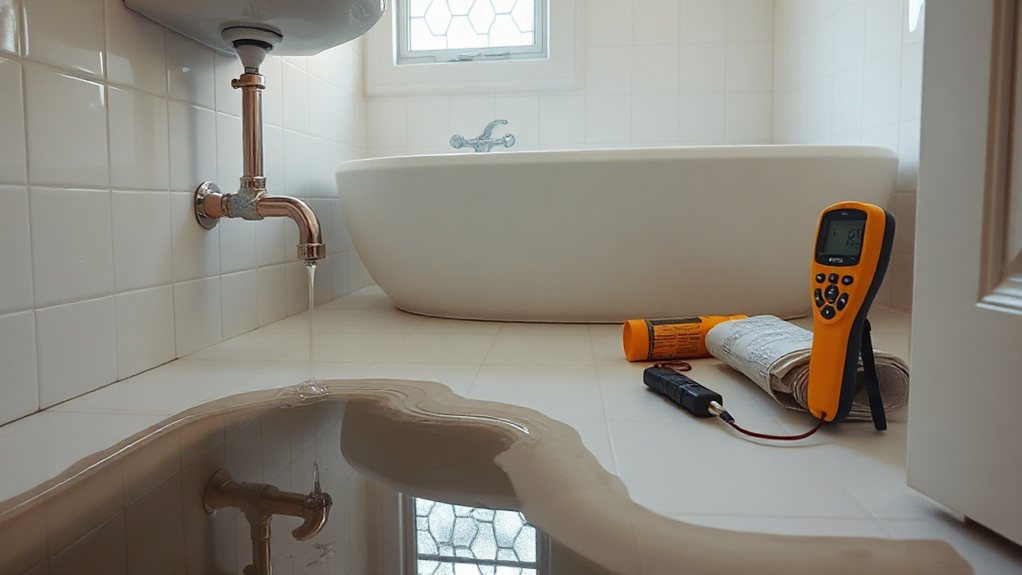Insurer-ready escape of water trace and access report in Hanwell