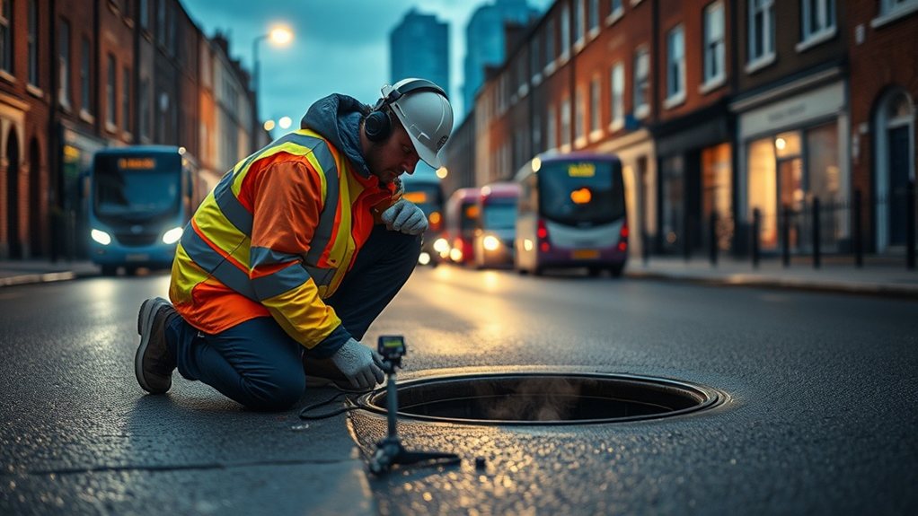 Underground Leak Detection Dalston E8 in Hanwell