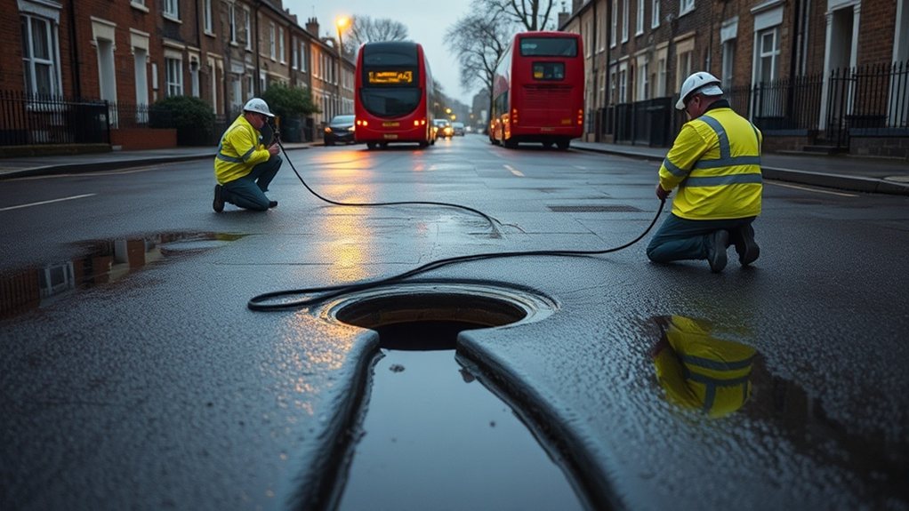 Water Main Leak Detection Upper Clapton E5 in Hanwell